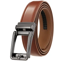 casual mens alloy automatic buckle 95 grain two layer cowhide belt new trendy texture luxury design reverse buckle belt p3941