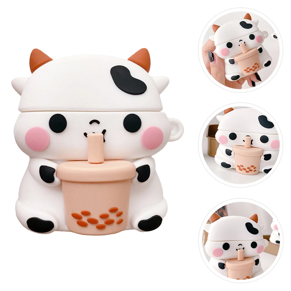 

1PC Cover Adorable Silicone Portable Earphone Case Earphone Shell for Indoor