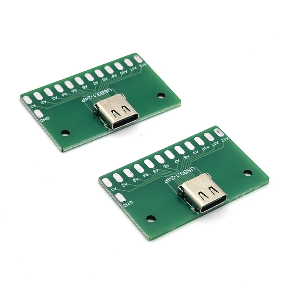 Фото 24 контакта USB 3.1 тестовая фотография Женский Тип C 24P 2,54 мм разъем для передачи данных проводной кабель №5