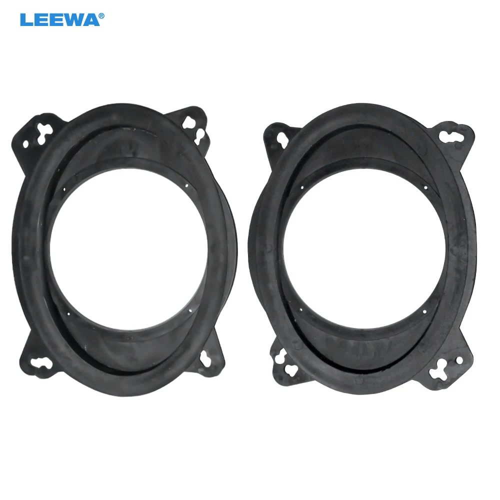 LEEWA, 2 шт., от 6x9 до 6,5 дюйма, Проставка для автомобильного динамика, прочная, для передней двери Subaru Forester, переходник для аудиоколодок, модифицированные кольца, комплект # CA5523