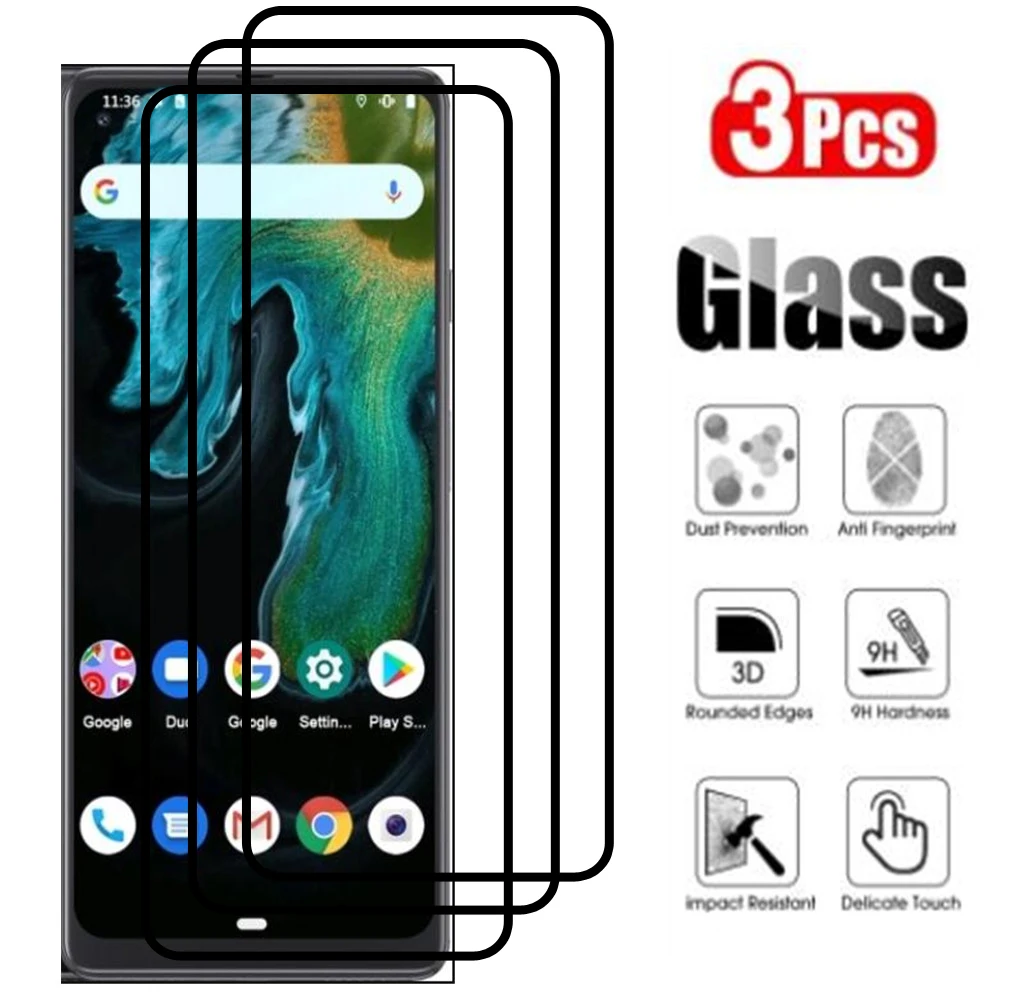 Tempered Glass For Cubot Max 3 Full Coverage Screen Protector Glas For Cubot Max 3 Protective Glass