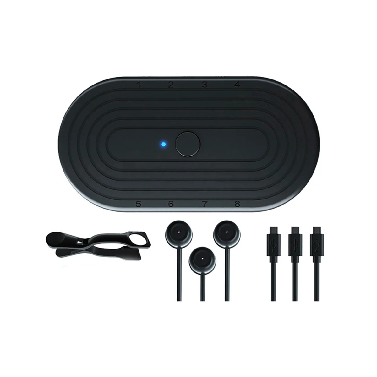 

Mobile Phone Screen Auto Clicker Adjustable Connection Physical Simulation Finger Device Click,3 Heads