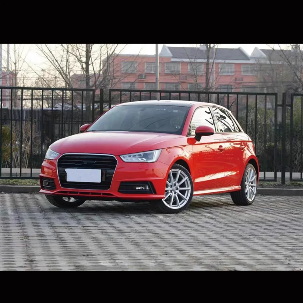 Фото HTTCY     Для Audi A1 2015 2016 2017 2018 передняя фара автомобиля крышка объектива корпус лампы абажур фара свет маска №2