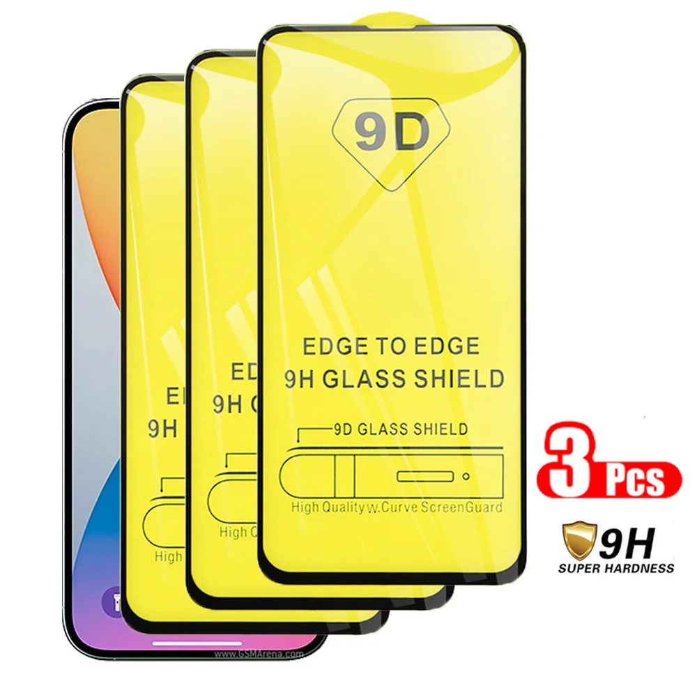 

Защитное закаленное стекло 9D для Apple Iphone 14 Pro Max, 3 шт.