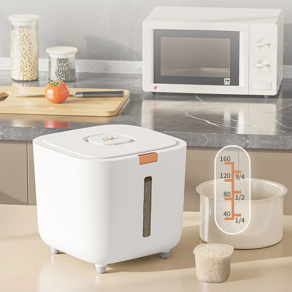 Ведро для риса 10 кг герметичный контейнер с защитой от насекомых и влаги хранения