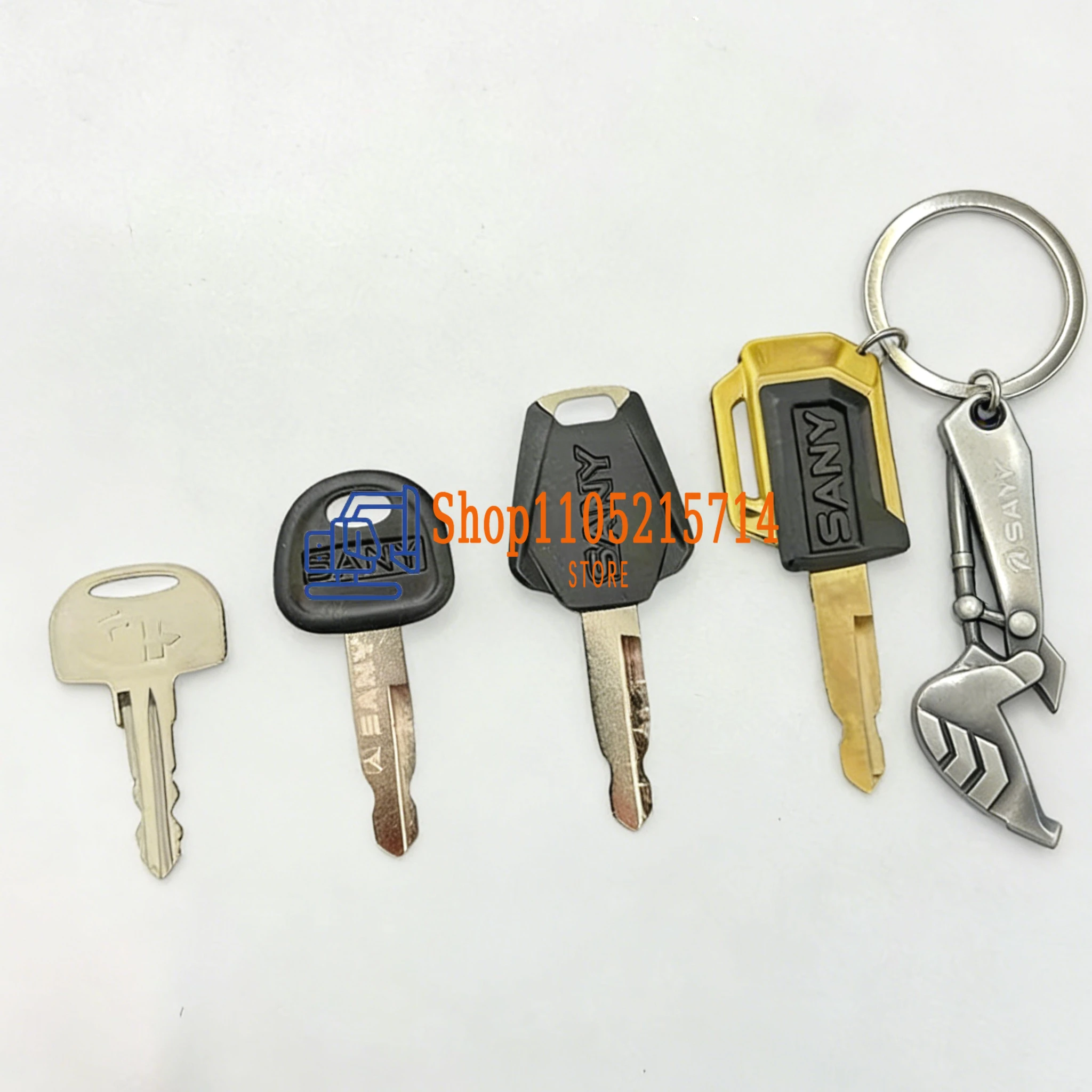 

1 шт. ключ зажигания с экскаватором, открывалка для бутылок, брелок для экскаватора SANY SY16/35/55C/60/65/75/135/155/215/235/285/365