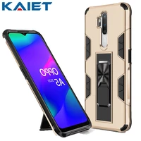 kaiet shockproof phone case for oppo r17 a11x a9 a5 2020 car holder armor protective cover for oppo a52 a92 a72 a8 a31 2020