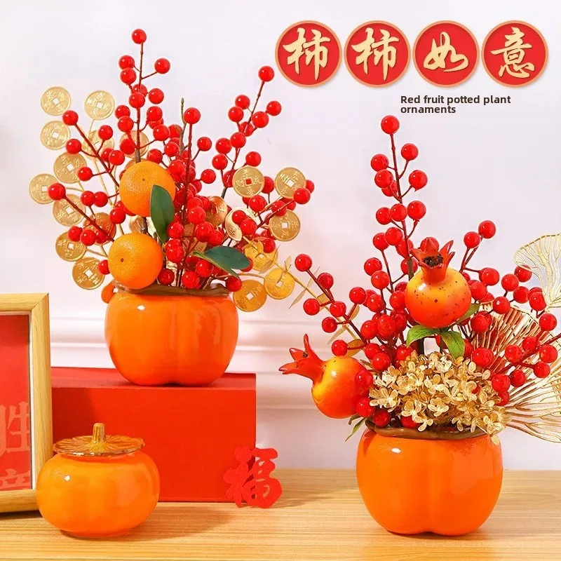 2024 китайский Новый год фестиваль лодки-дракона украшение миниатюрный цветочный