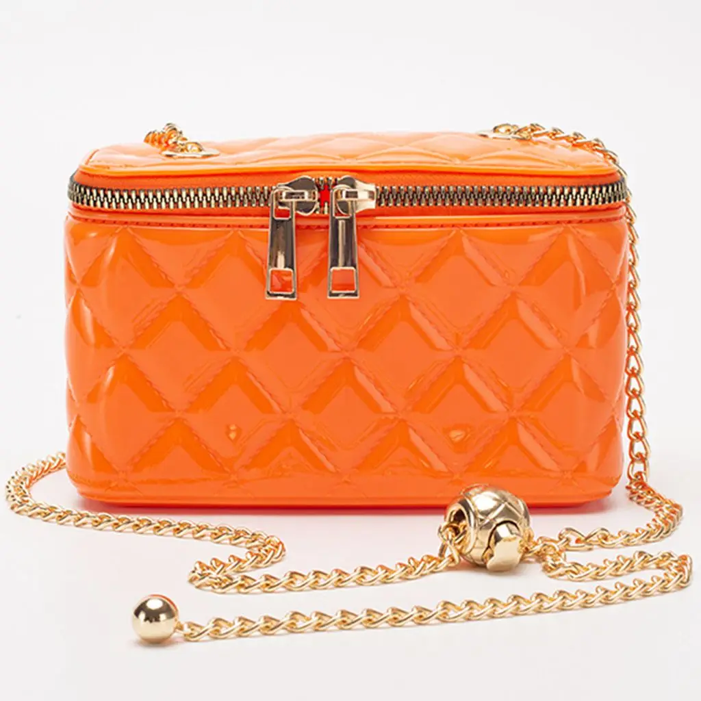 

Женская сумочка Jelly Melissa Club, новинка 2021, конфетных цветов, Ромб, косметика, мессенджер, женские сумки, кошельки, ручные сумки через плечо