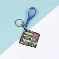 Детализированные брелки в виде материнок Asus#4