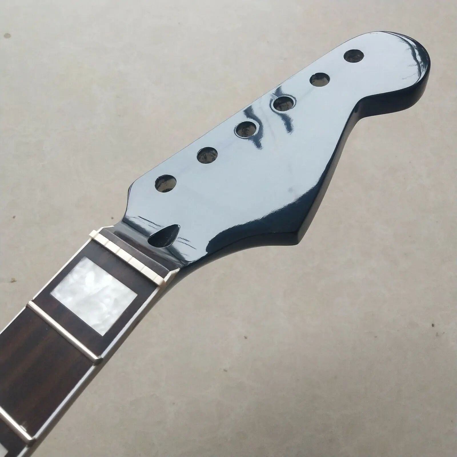 Black Maple Guitar neck 22 fret 25.5