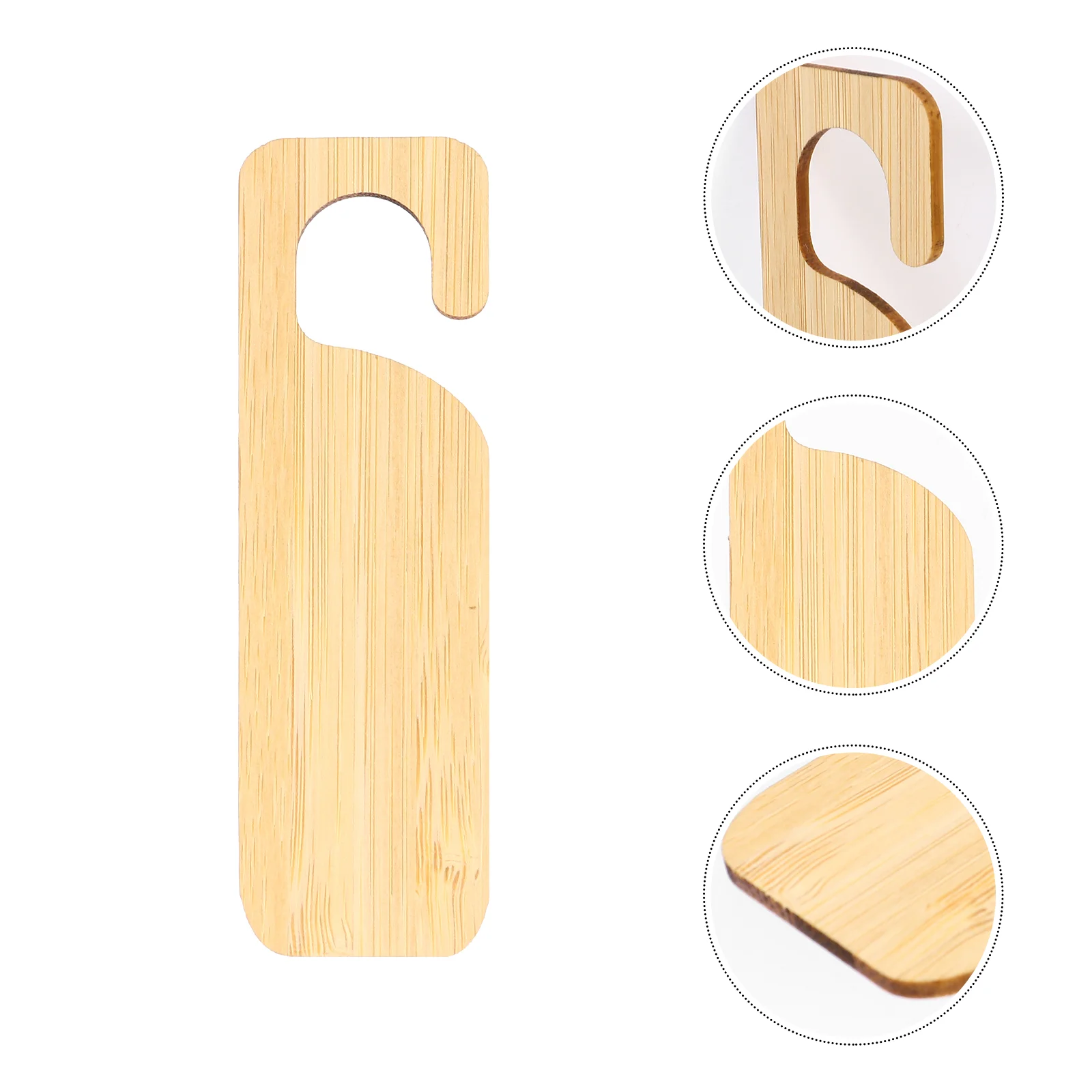 

20pcs Ring Design Garden Plant Pot Bamboo Markers Reusable Hook Tree Tag Labels