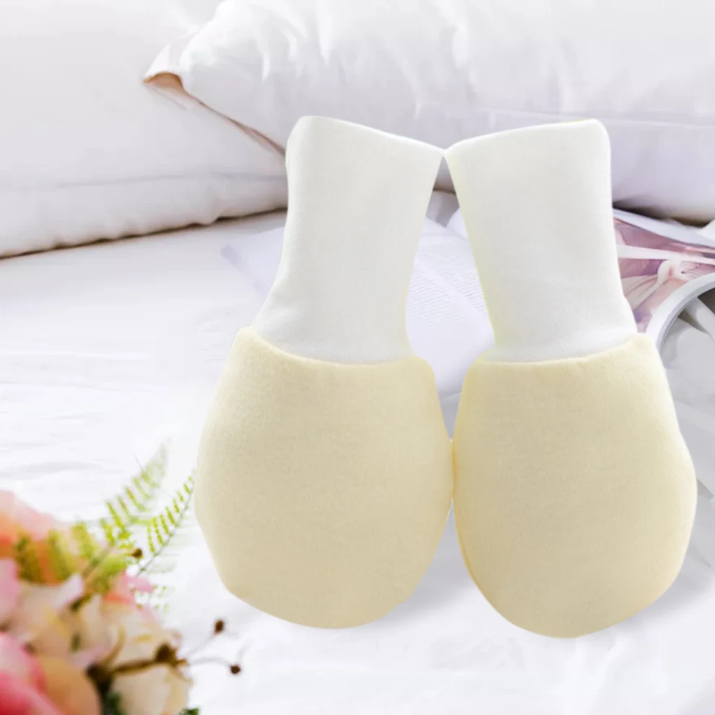 

1 Pair Unisex Baby Anti-Scratch Gloves Newborn Boys Girls Toddler Warm Keeping Cotton Gloves