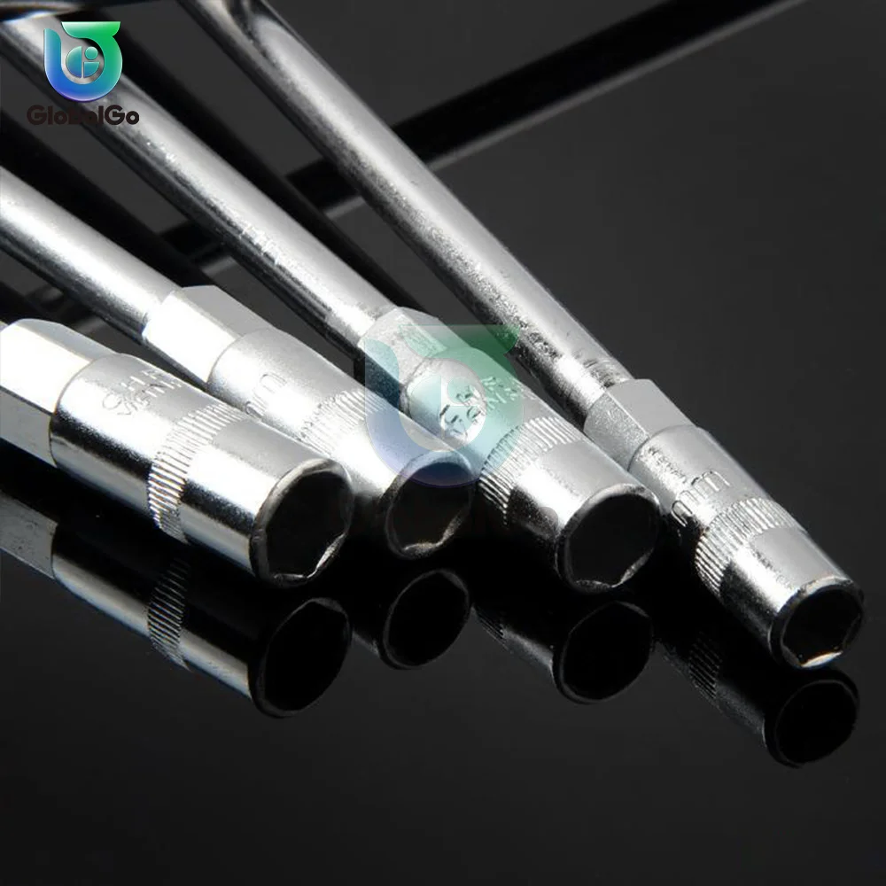 Т-образный ручной инструмент шестигранный торцевой ключ 7 мм 8 9 10 12 13 15 17