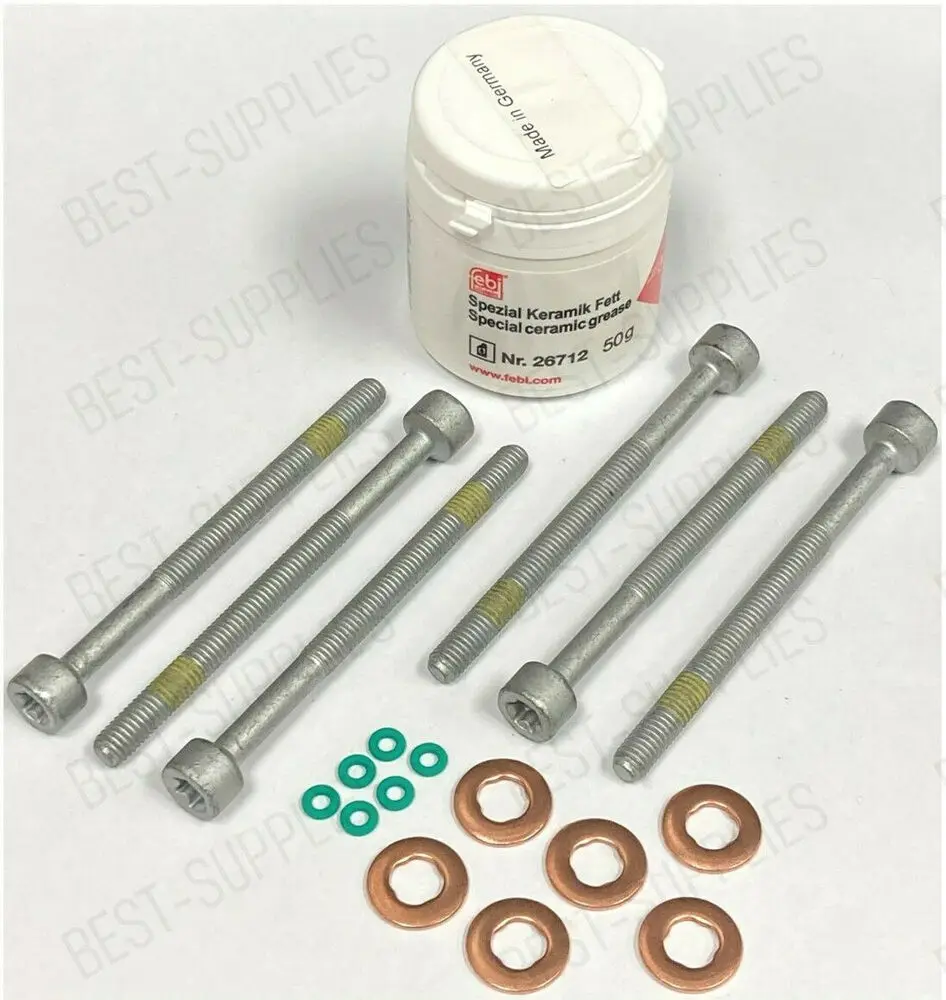 

Injector Seal Kit Febi for Mercedes OM648 OM642 E320 Sprinter ML320 E320 GL350
