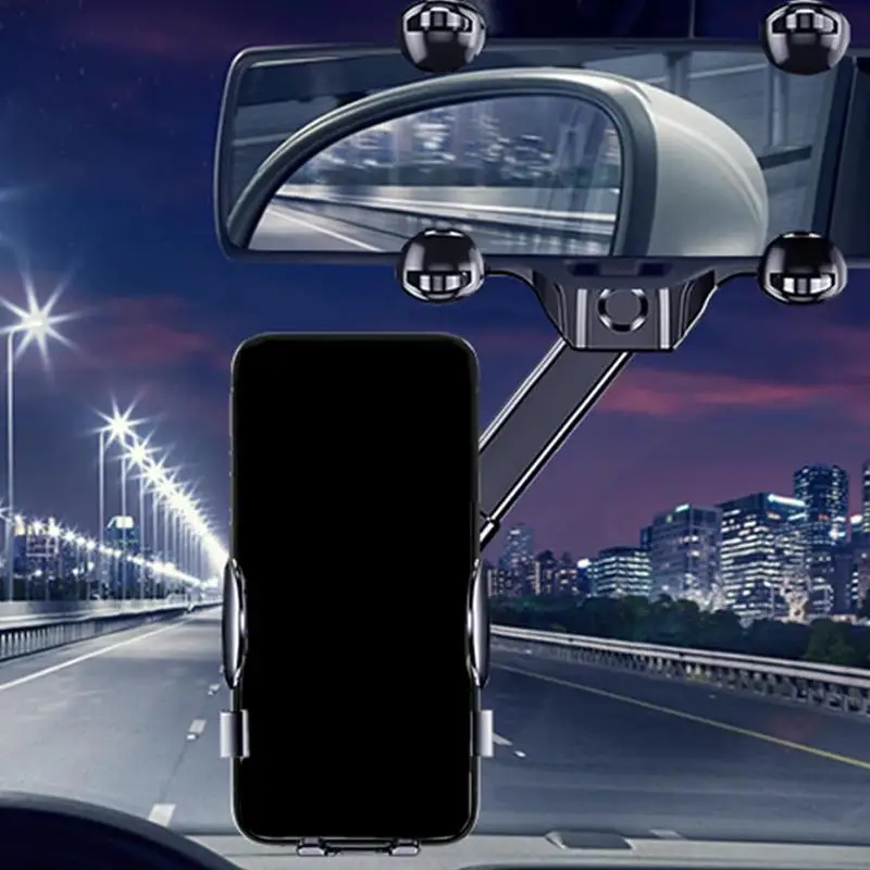 Многофункциональный Автомобильный держатель для телефона заднего вида