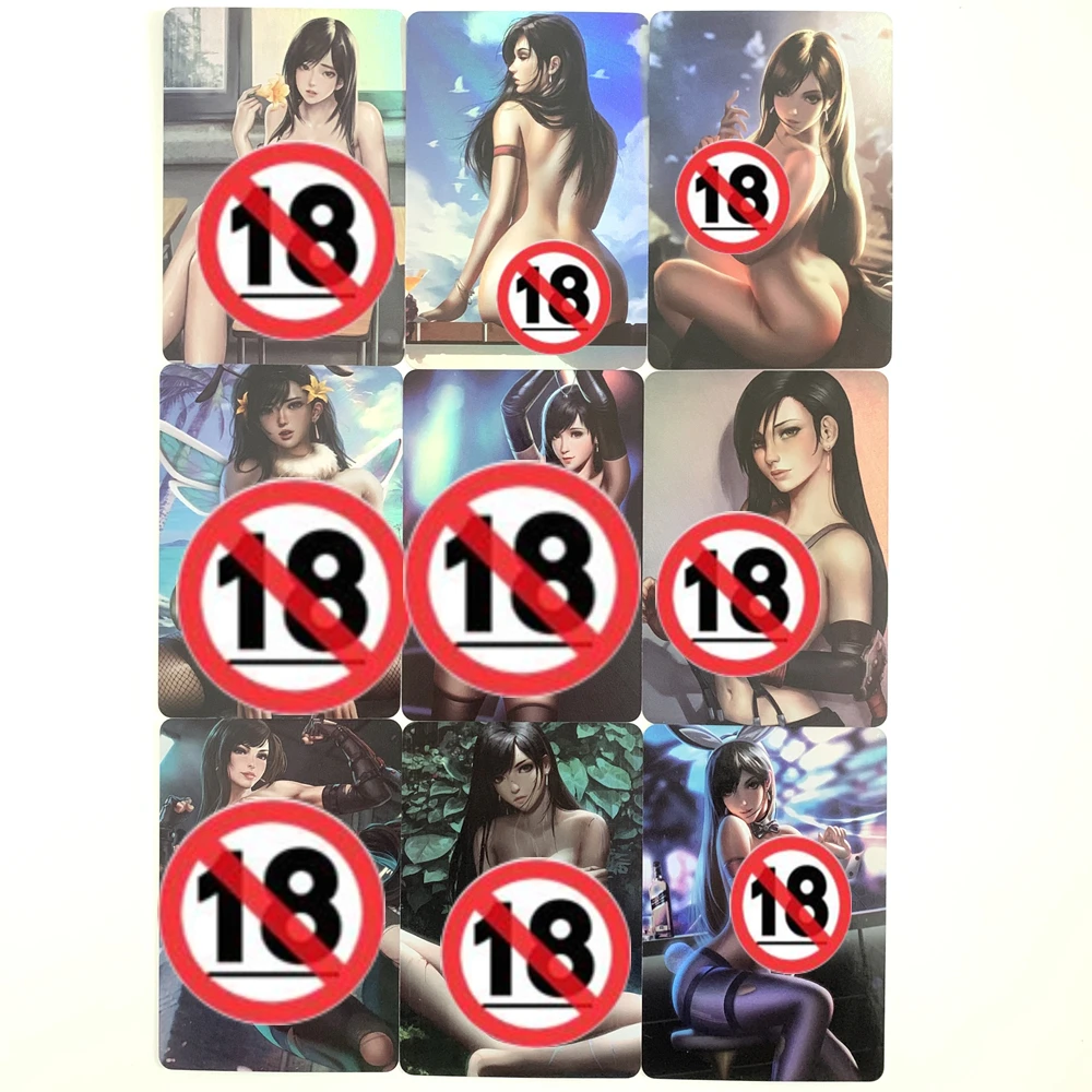 

9 Pcs/set No.36-ACG Reveal Hobby Collection Anime Cards Sexy Nude Toys Hobby Collection Cards Gentleman Cards 18+ Action Movies