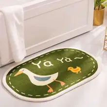 Ins Nordic Door Mat Cute Duck Bathroom Anti-slip Floor Mat Living Room Soft Decorative Carpet Flower Shape Machine Washable Rugs Ins Nordic Door Mat Cute Duck Bathroom Anti-slip Floor Mat Living Room Soft Decorative Carpet Flower Shape Machine Washable Rugs