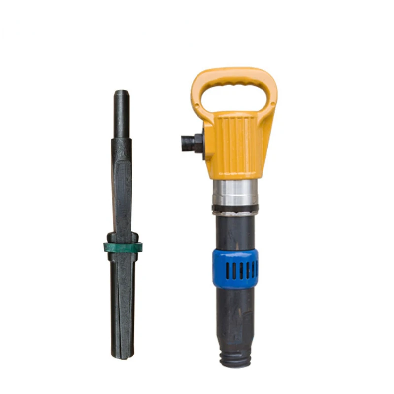 

Plugs and shims handle Pneumatic hammered splitter