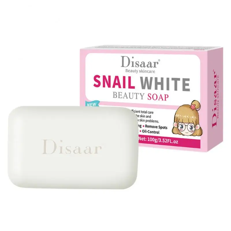 

Snail Soap Removal Acne Treatment Moisturizing Cleaner Handmade Face Care +Faca Whitening Brighten Cream+Facial Serum