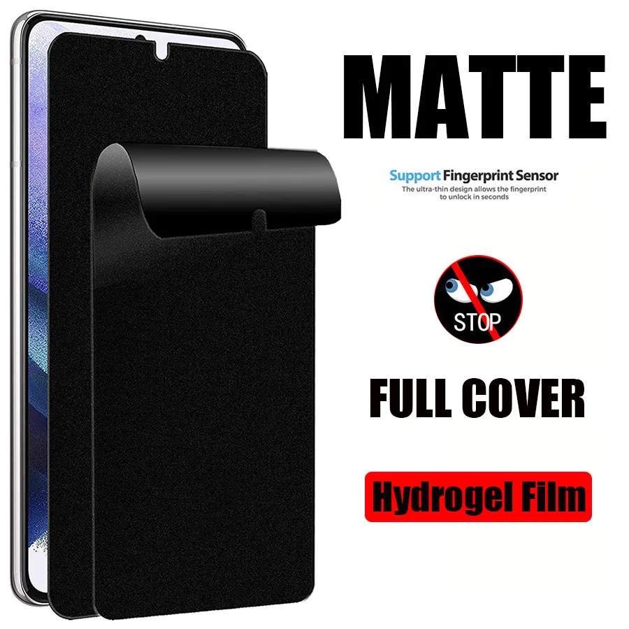 Anti Spy Matte Hydrogel film For Google Pixel 2 3a 4XL 5 6 TPU screen protector For Pixel 6 pro 4a 5a 5G accessories Not glass