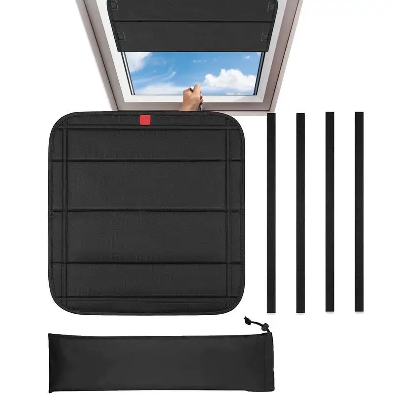 

Rv Sunroof Magnetic Sunshades Curtain Collapsible Durable RV Vents Skylight Insulator Cover Waterproof Camper Fan Covers