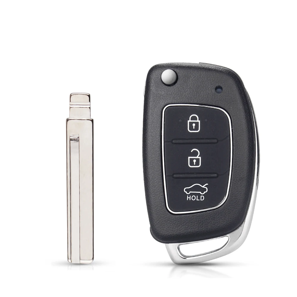 

Раскладной чехол KEYYOU с 3 кнопками и дистанционным управлением для Hyundai Mistra ix35 ix45 Series 2 Verna