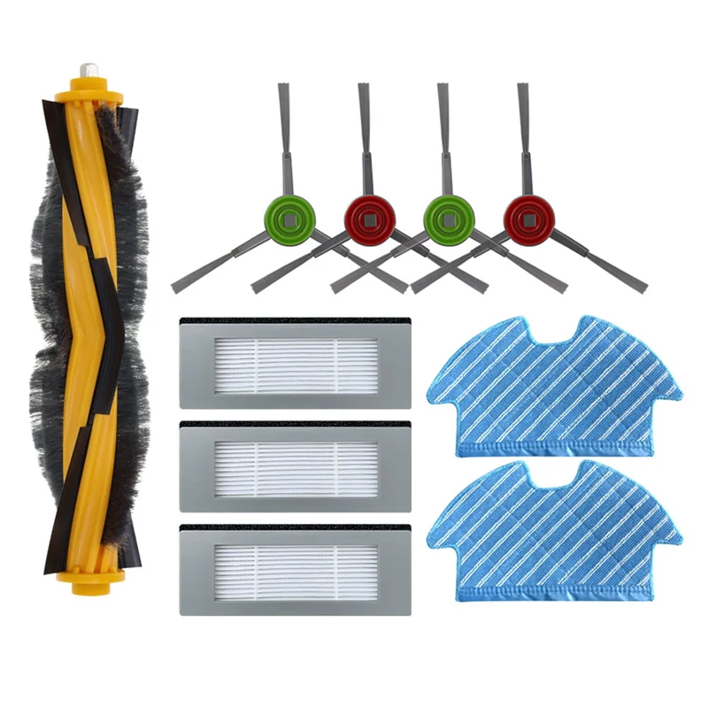 

Main Side Brush Hepa Filter Mop Cloth for Deebot OZMO 900