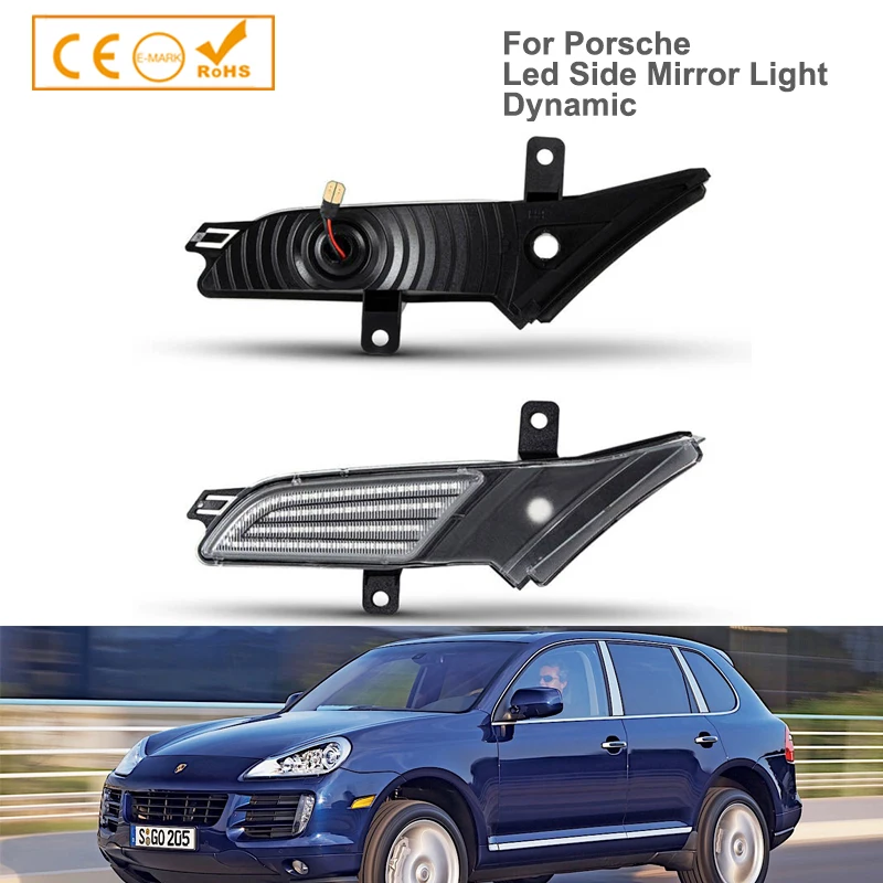 

2 шт., светодиодные габаритные огни для Porsche Cayenne 957 2007-2010