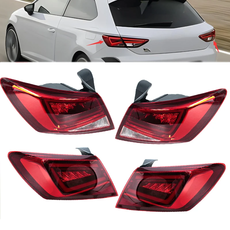 Задний фонарь в сборе для Seat Leon 2013 2014 2015 2016 2017-2020 стоп-сигнал указатель поворота