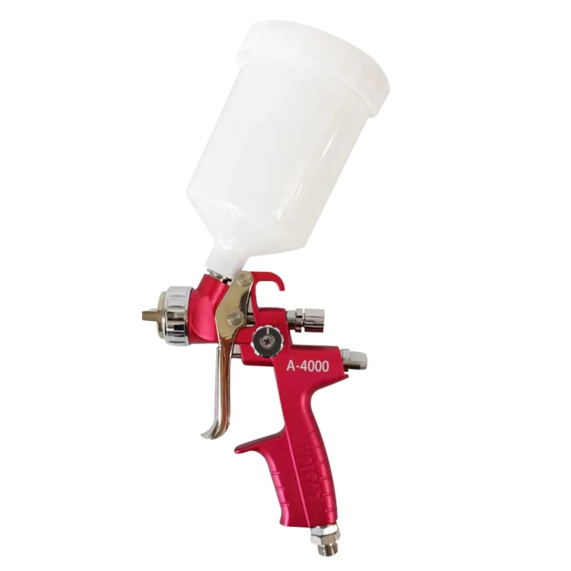 

damAVALON Spray Gun A4000 Automotive Spray Paint 1.3mm Nozzle Double Spray Cap High Atomization Pneumatic Spray Tool