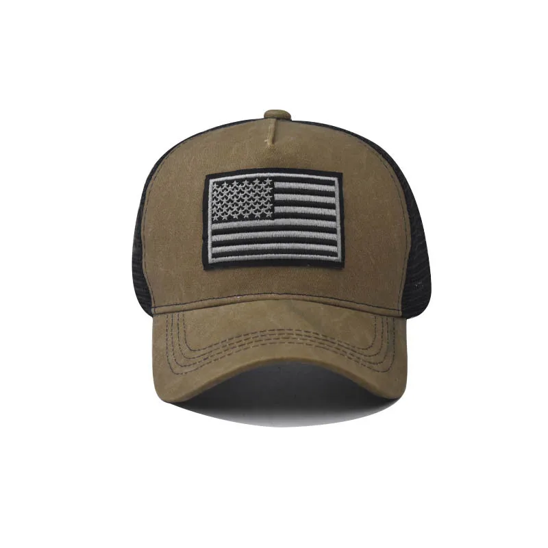 Fashion Cotton Men Women Tactical Army Military Baseball Cap Usa American Flag Outdoor Unisex Hip Hop Hats For Runing