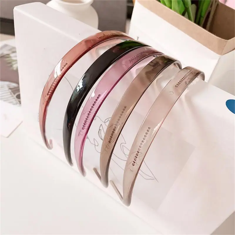 Обруч для волос женский акриловый модная Нескользящая повязка на голову с