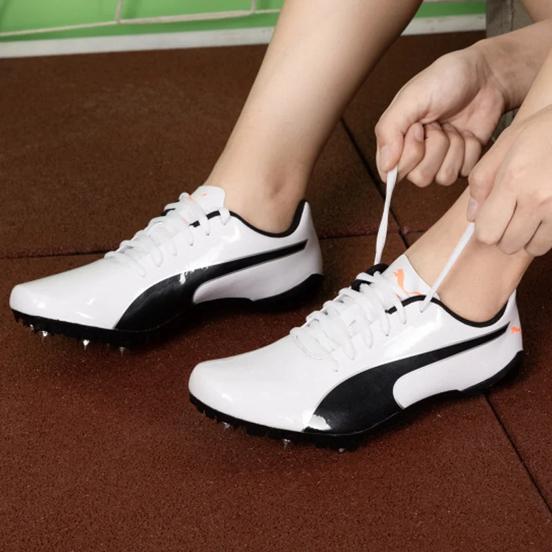 Фото Кроссовки PUMA Unisex evoSPEED Prep Sprint 2 Sprint Spikes с 8 шипами, пластиной Pebax, легкие, для бега на треке, 194934-01 №3