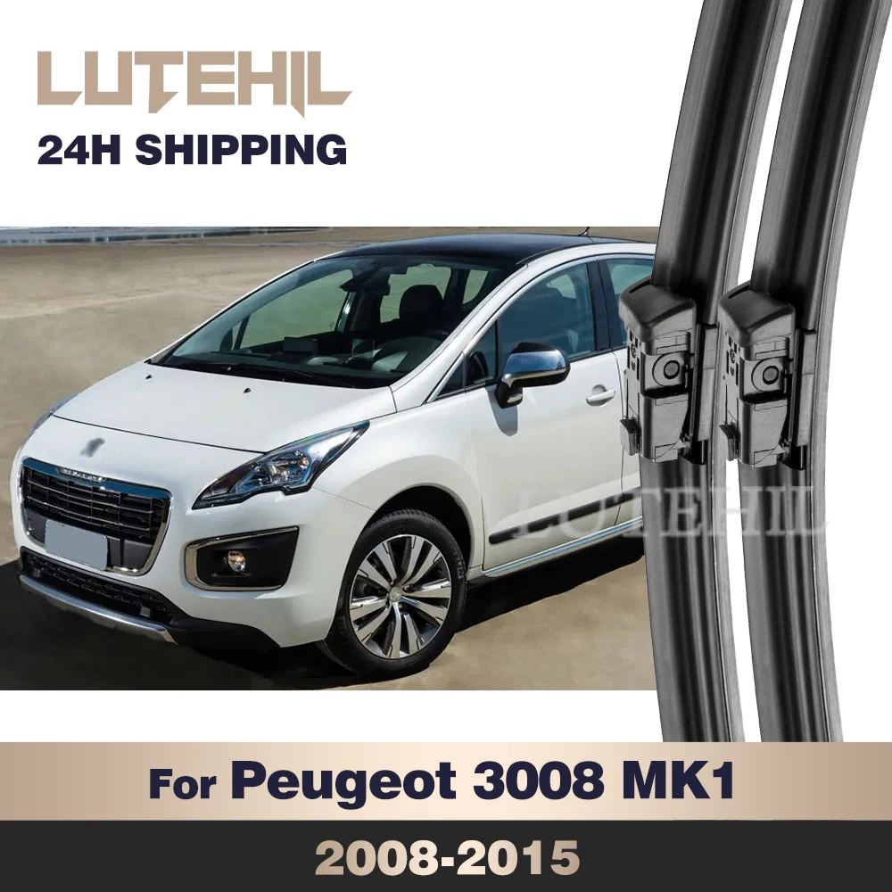 

Для Peugeot 3008 MK1 2008-2015 2009 2010 2011 2012 2013 2014 стеклоочиститель передние щетки стеклоочистителя лобовое стекло щетка 30 "+ 28"
