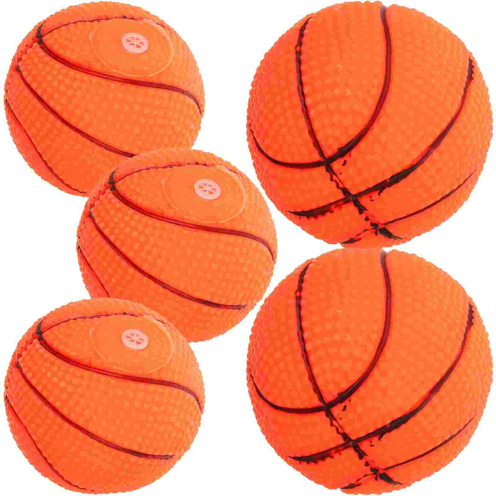

5 Pcs Toy Pet Squeaky Dog Toys Medium Dogs Egg Shape Puppy Small Funny Chewing For Basketball