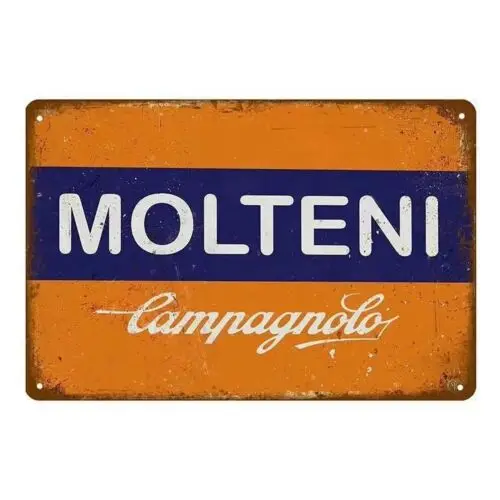 

Металлическая жестяная вывеска Molteni Campagnolo