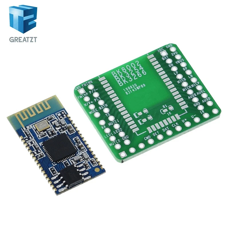 Bluetooth стерео аудио модуль передачи BK8000L Плата расширения AT-команды SPP
