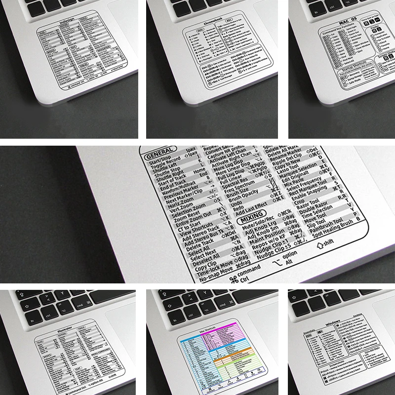 

Windows PC Reference Keyboard Shortcut Sticker Adhesive For PC Laptop Desktop Accessories Decoration