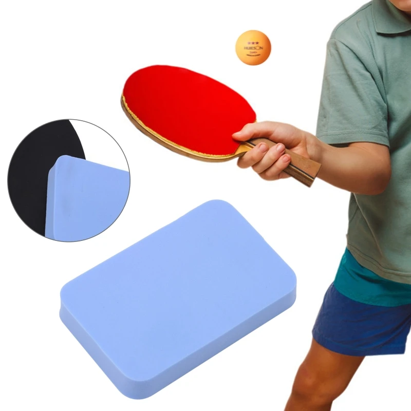 

Table Tennis Rubber Bat Clean Sponge Racket Care Cleaning Tool Durable Soft Table Tennis Bats Cover Care Wash Sponge Pad 24BD