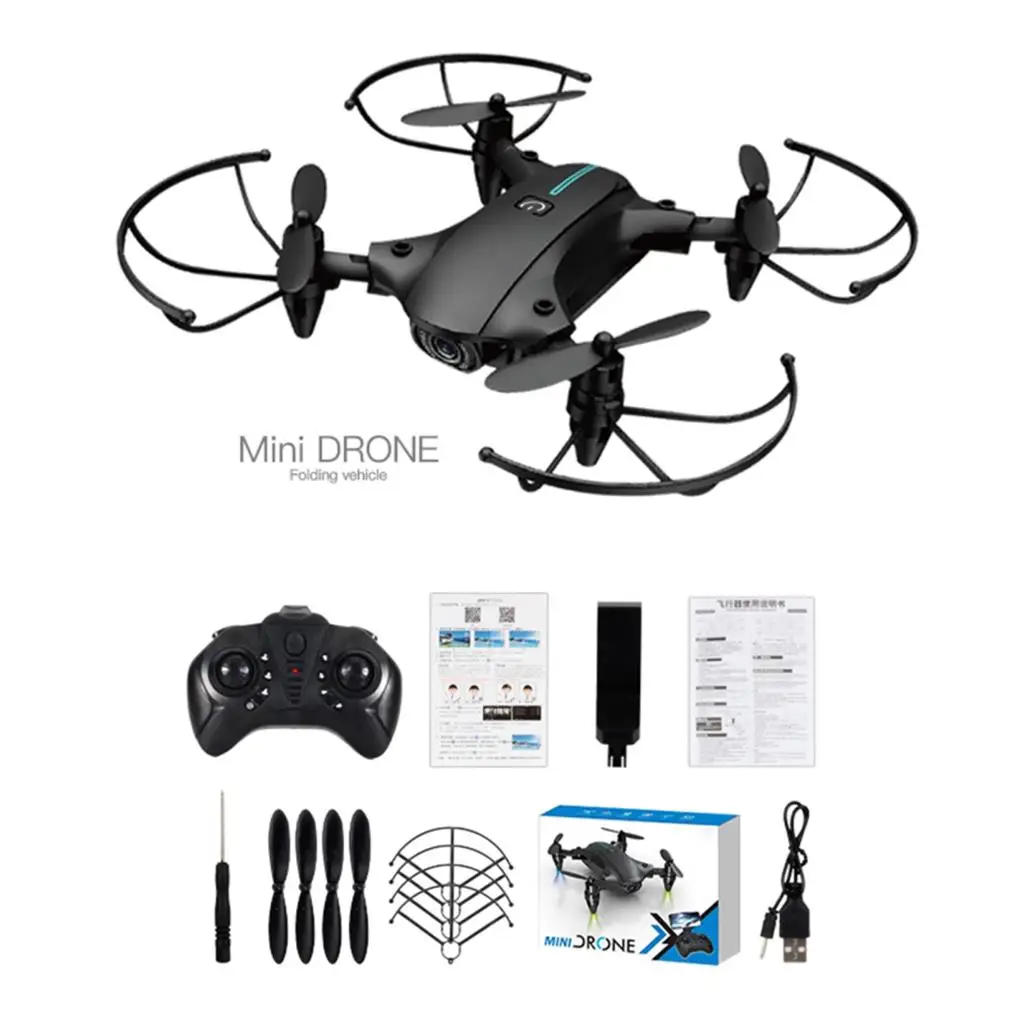 

Mini Drone Built-in 4K Pixel High-definition Camera Foldable Quadcopter 360 Degree Tumbling Remote Control Aircraft