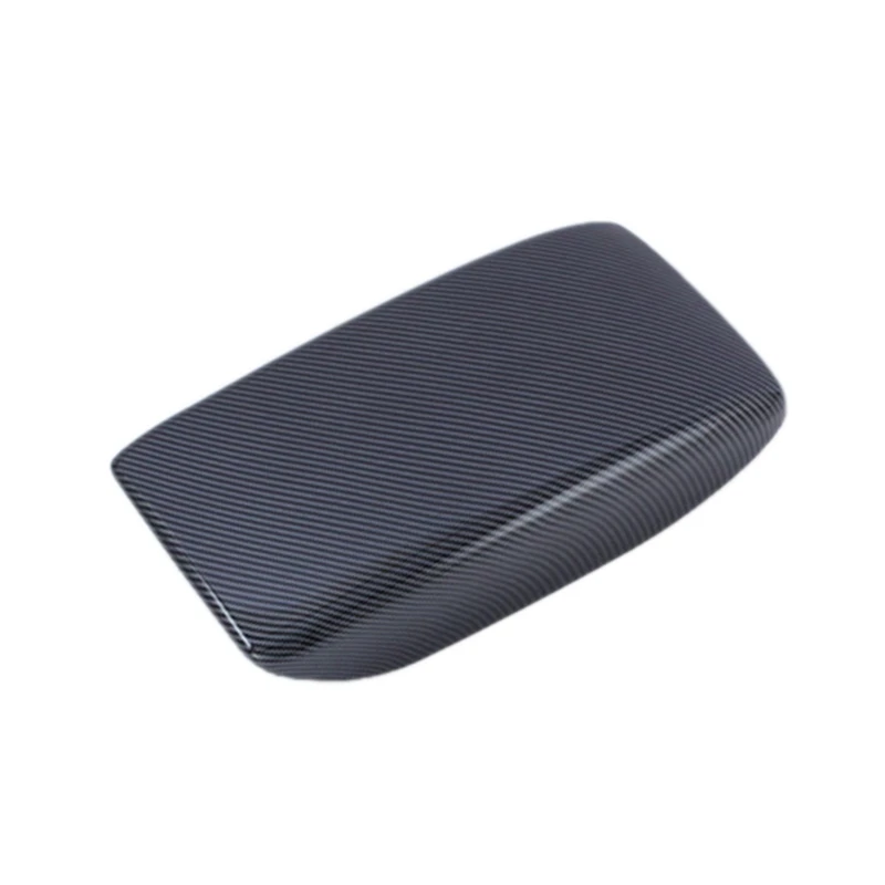 

NEW-Car Carbon Fiber Center Console Armrest Box Panel Cover Trim Decoration Stickers For-VW ID.6X 2022 2023