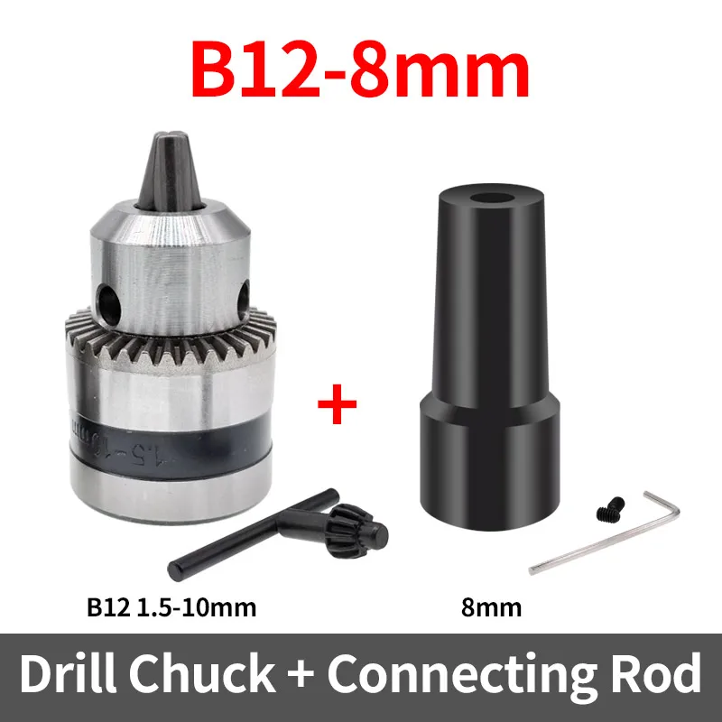 CNMAWAY Адаптер сверлильного патрона 4/5/6/8/10/12 мм