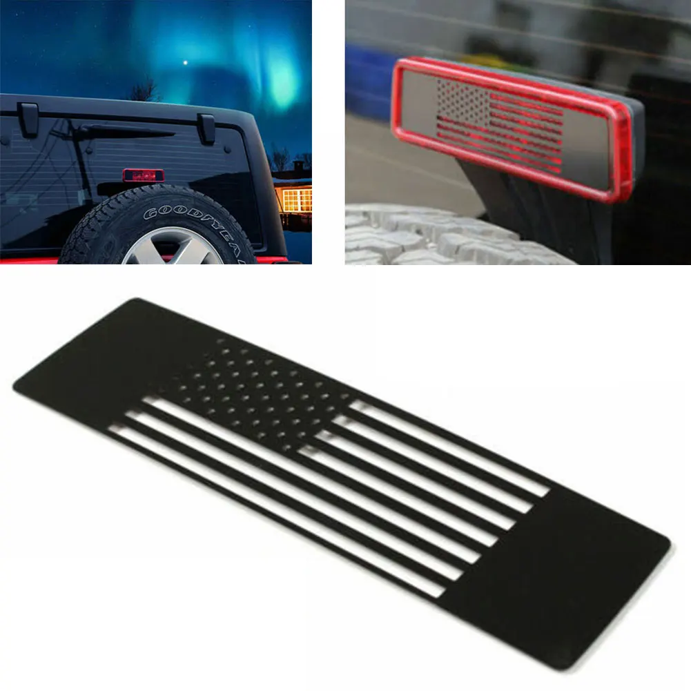 

Third Brake Light Cover For Jeep Wrangler JK 2007 2008 2009 2010 2011 2012 2013 2014 2015 2016 2017 Lamp Car Accessories