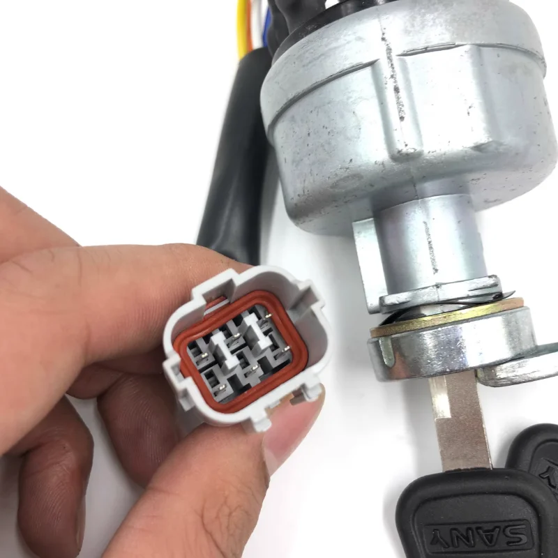 

Запустите Электрический дверной замок экскаватора Sany 55 65 75 95 135 155 215 235-8-9.