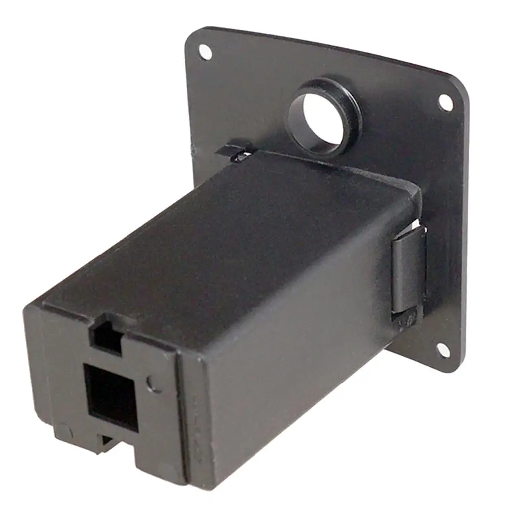 

1pc 9V Battery Holder Box for Guitar Bass Accessory Black
