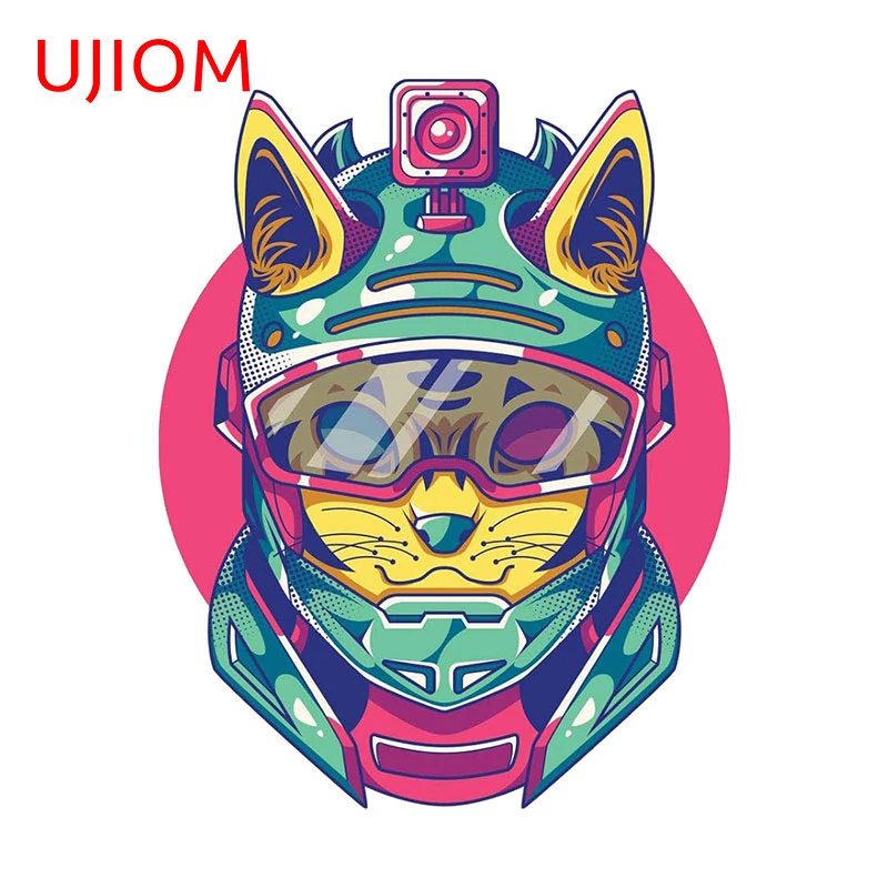 Виниловая наклейка на стену UJIOM в стиле аниме Техно-будущее 13 см х 10 2 устойчивая к