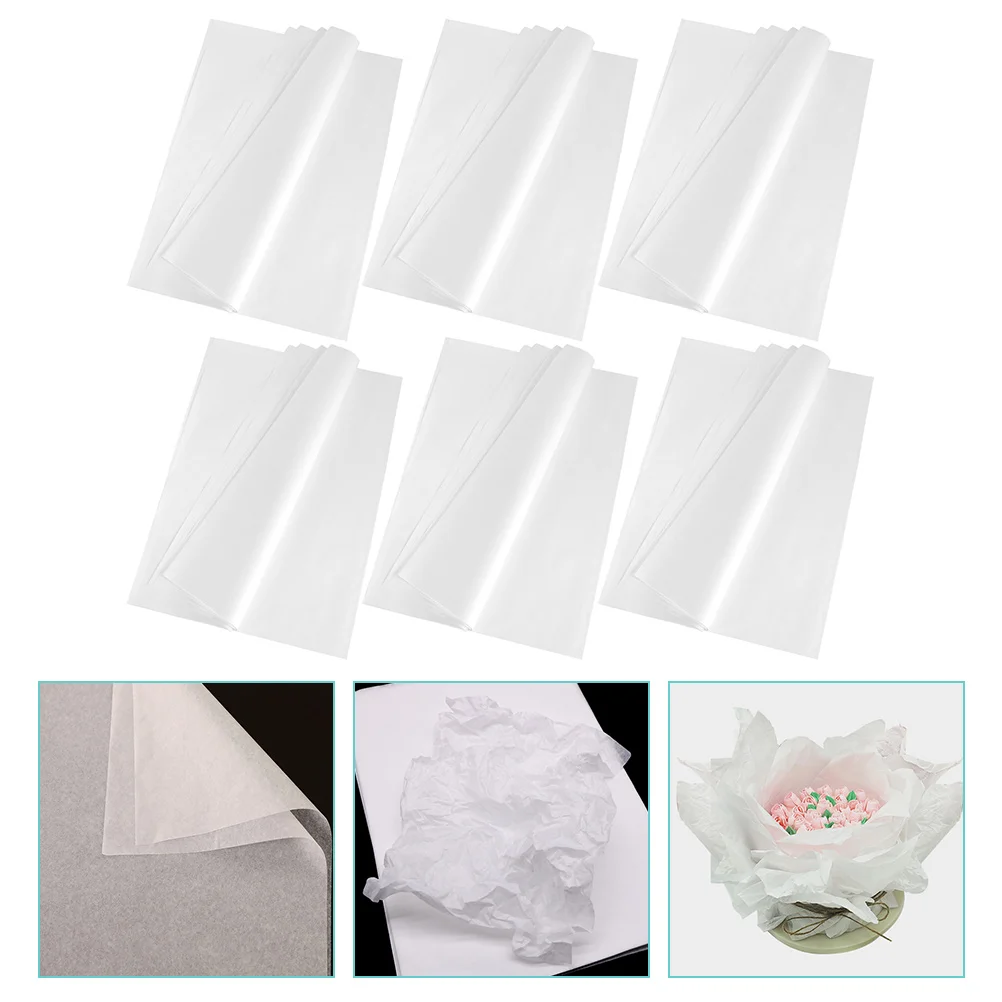 

Paper Flower Wrapping Material Packing Bouquet White Wrap Color Papers Sheets Wrappings Wraps Tissue Sheet Floral Vintage