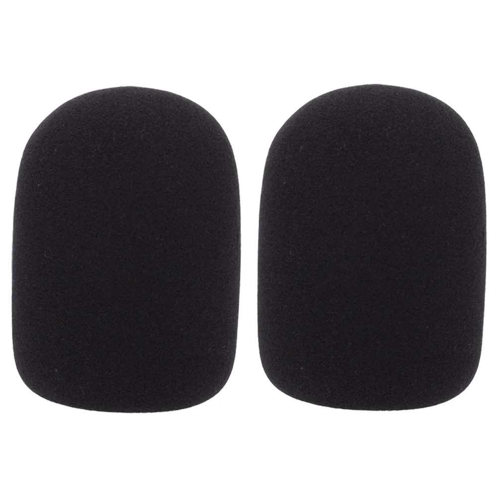 

2Pcs Sponge Protective Covers Sponge Mic Moisture-proof Covers for Protection