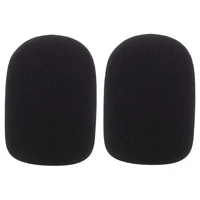 2pcs sponge protective covers sponge mic moisture proof covers for protection